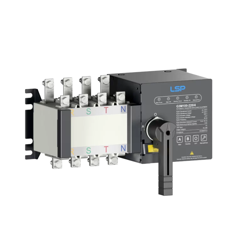 3 Phase 100 Amp Automatic Transfer Switch ATS G3M100-220-4 img1