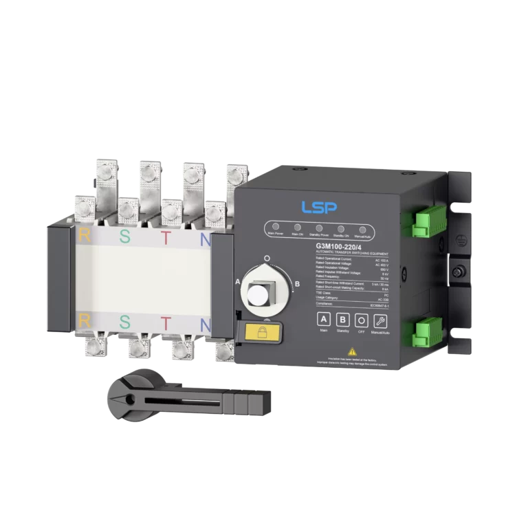 3 Phase 100 Amp Automatic Transfer Switch ATS G3M100-220-4 img4