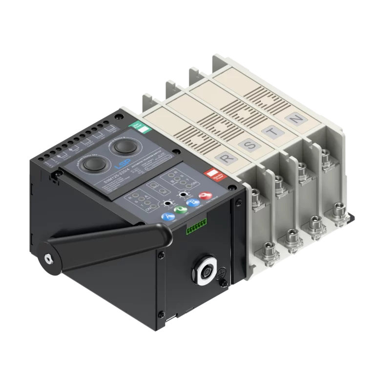 3 Phase 125 Amp Automatic Transfer Switch ATS S3M125-220-4 img2