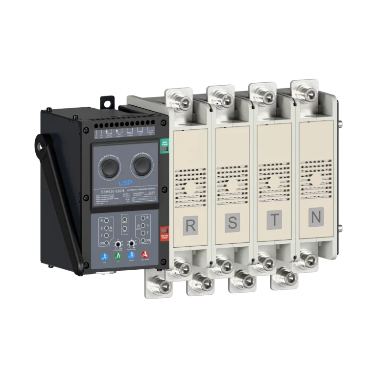 3 Phase 630 Amp Generator Automatic Transfer Switch ATS S3M630-220-4