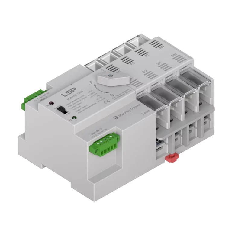 4-полюсен 100 Ампер 3-фазен автоматичен превключвател ATS M2R100-110-4 img2