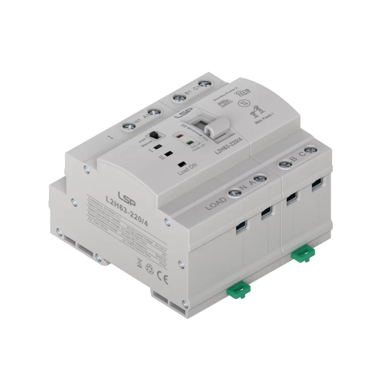4 pole 63 Amp 3 Phase Automatic Transfer Switch ATS L2H63-220-4 img1