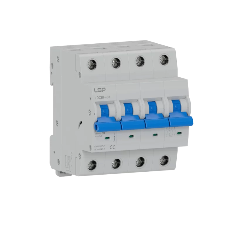 63A DC миниатюрен прекъсвач MCB LDCBH-63-4