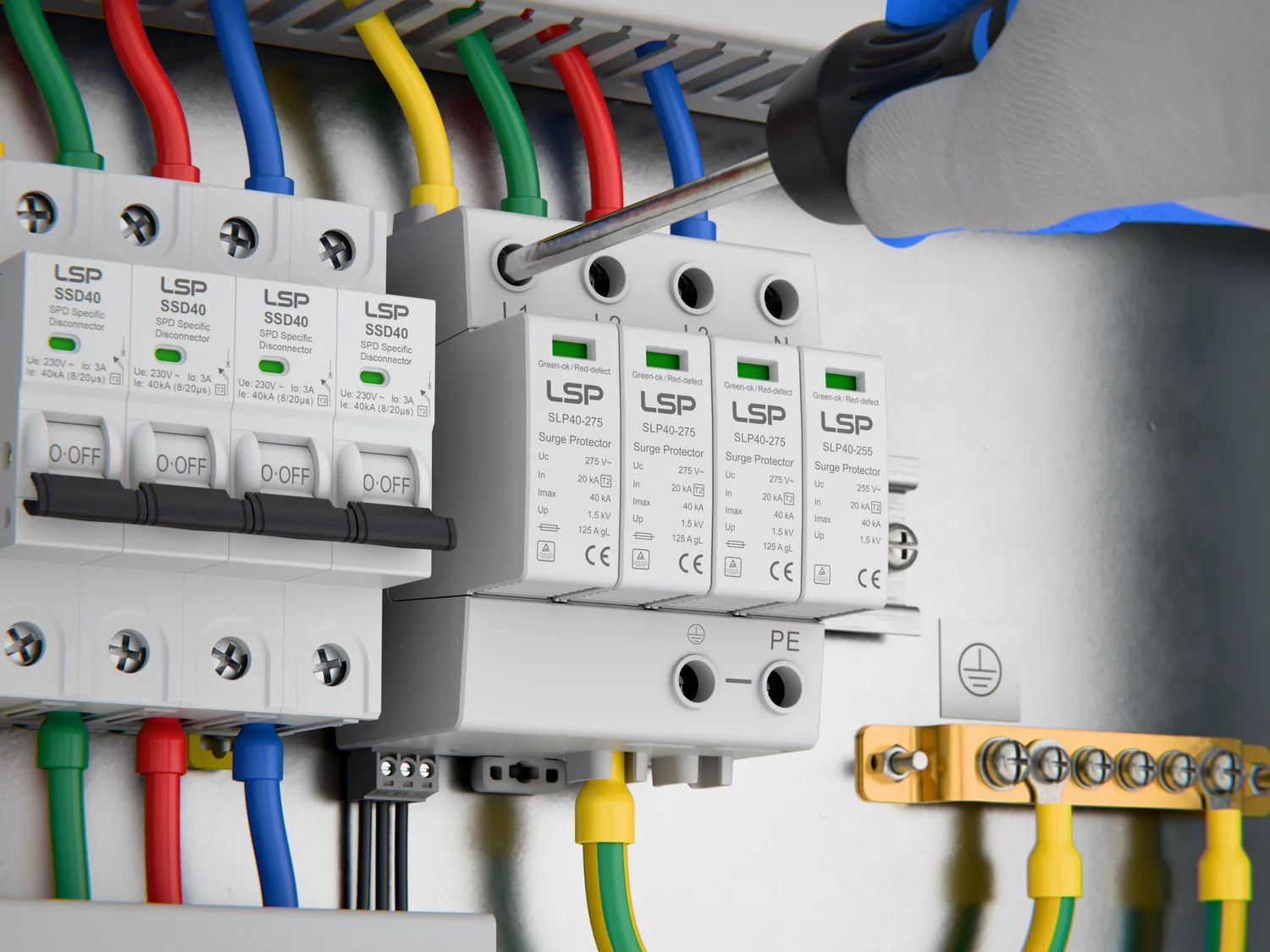 C&aacute;ch lắp đặt thiết bị chống s&eacute;t loại 2