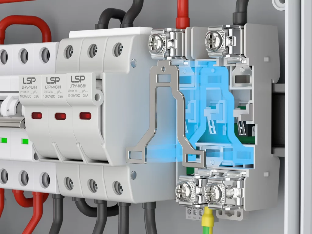 Peranti Pelindung Lonjakan DC SPD Jenis 2: Port Penarikan Semula Reka Bentuk Semula