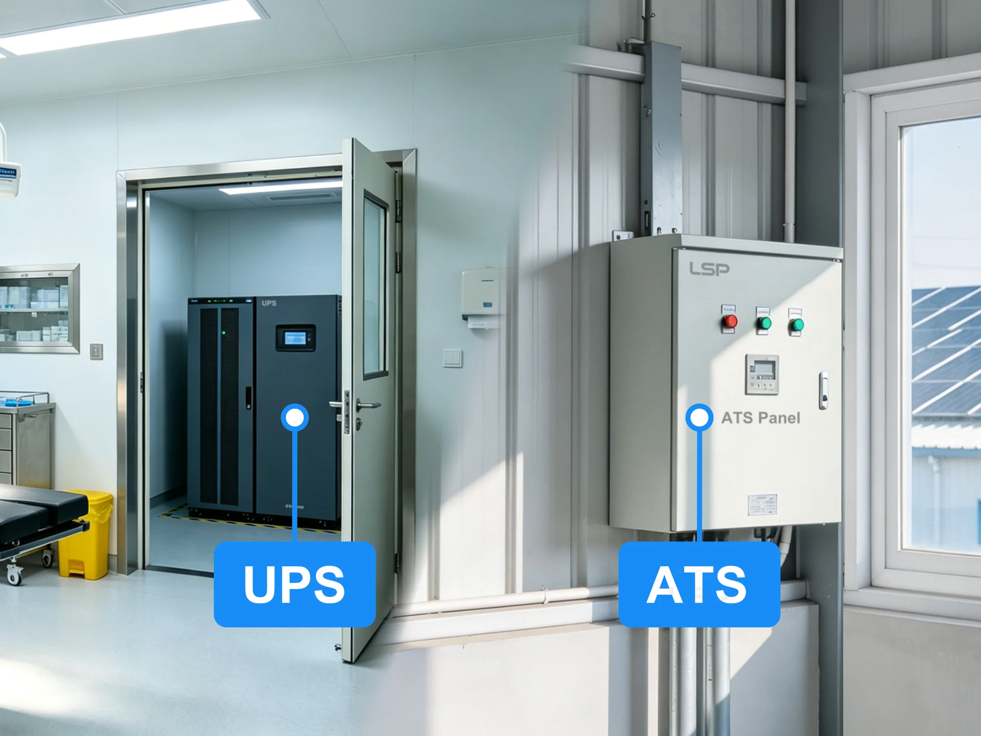 ATS vs UPS Which Power Solution Is Right for Your Facility - LSP