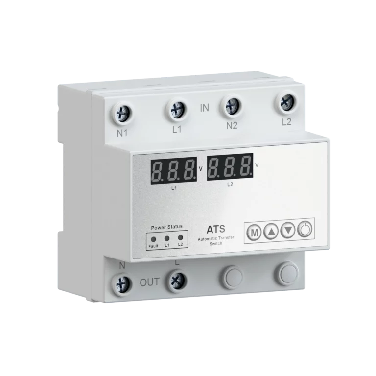 63 Amp Single Phase Dual Power Automatic Transfer Switch ATS L2V63-220-2