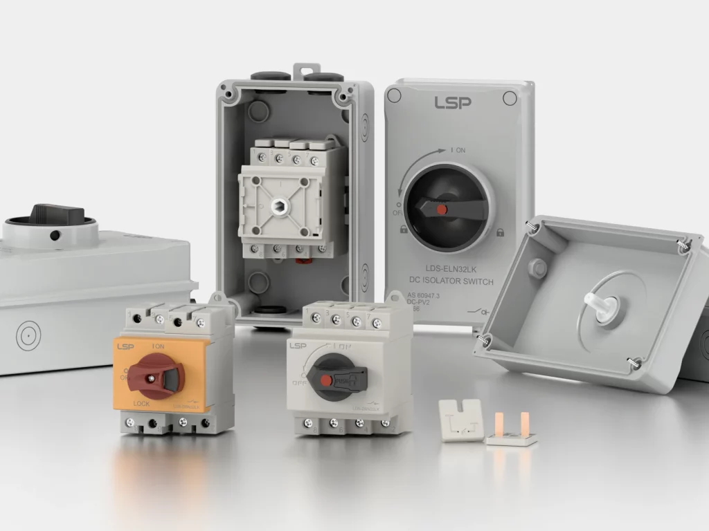 Solar PV DC AC Isolator Switch Group